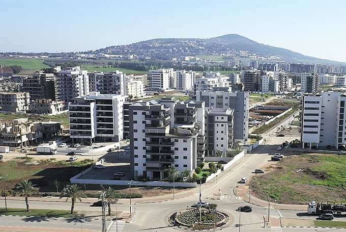 עפולה מקום שני בצפון בבניית יחידות דיור בעשור האחרון